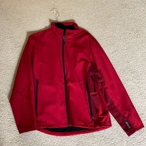 Fleece lined rain jacket